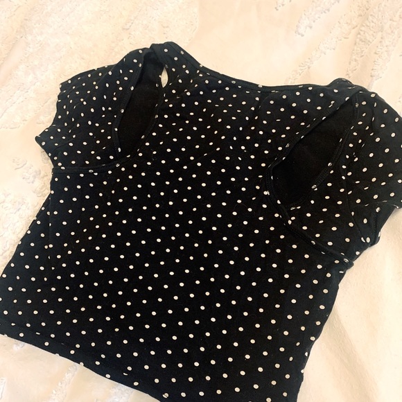 Polka dot crop top - Picture 2 of 2